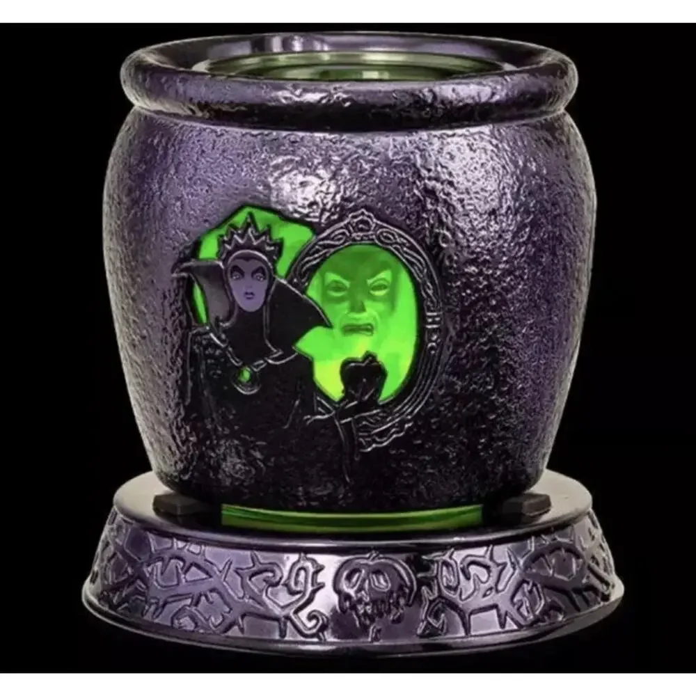 Disney Villains Scentsy Wax Warmer Limited-Edition Metallic Purple Cauldron